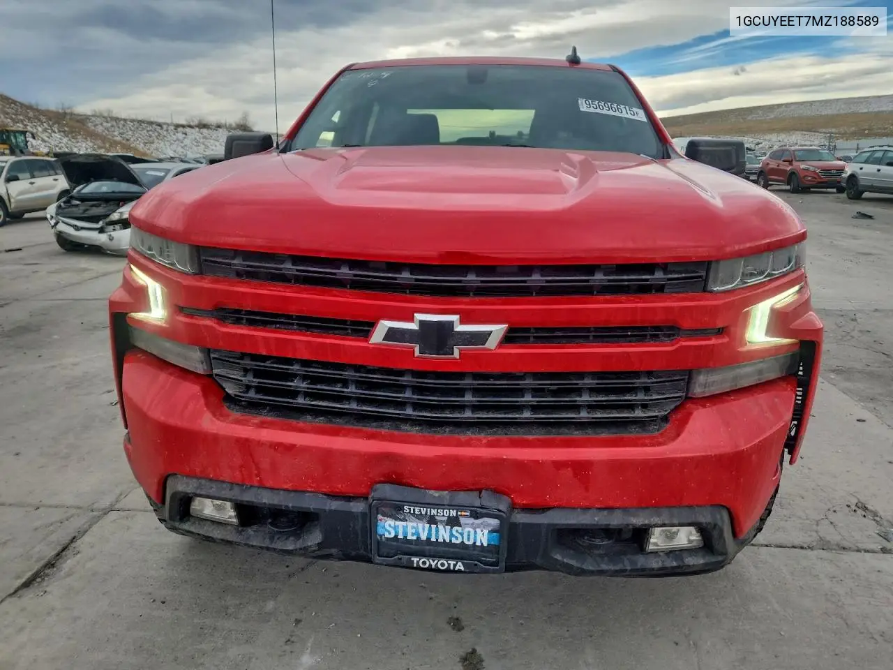 1GCUYEET7MZ188589 2021 Chevrolet Silverado K1500 Rst