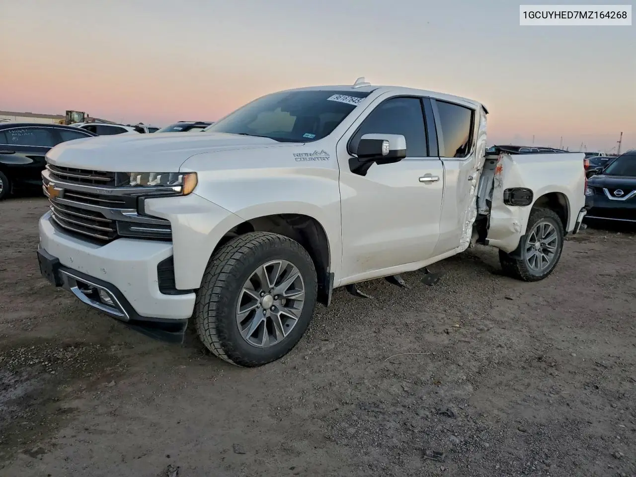 1GCUYHED7MZ164268 2021 Chevrolet Silverado K1500 High Country