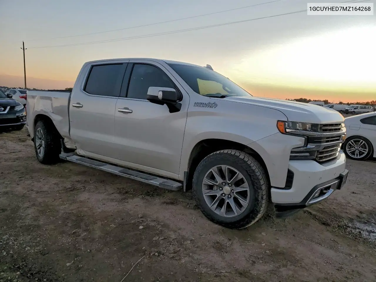1GCUYHED7MZ164268 2021 Chevrolet Silverado K1500 High Country