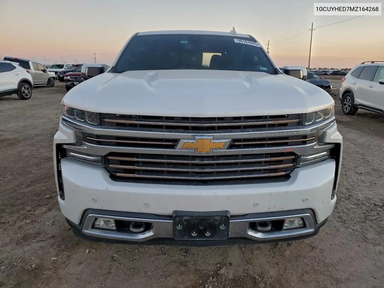 1GCUYHED7MZ164268 2021 Chevrolet Silverado K1500 High Country