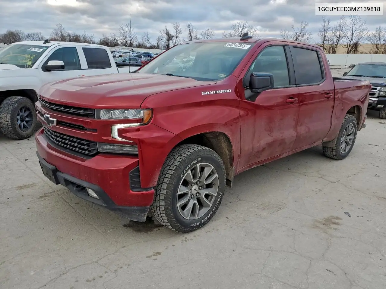 1GCUYEED3MZ139818 2021 Chevrolet Silverado K1500 Rst