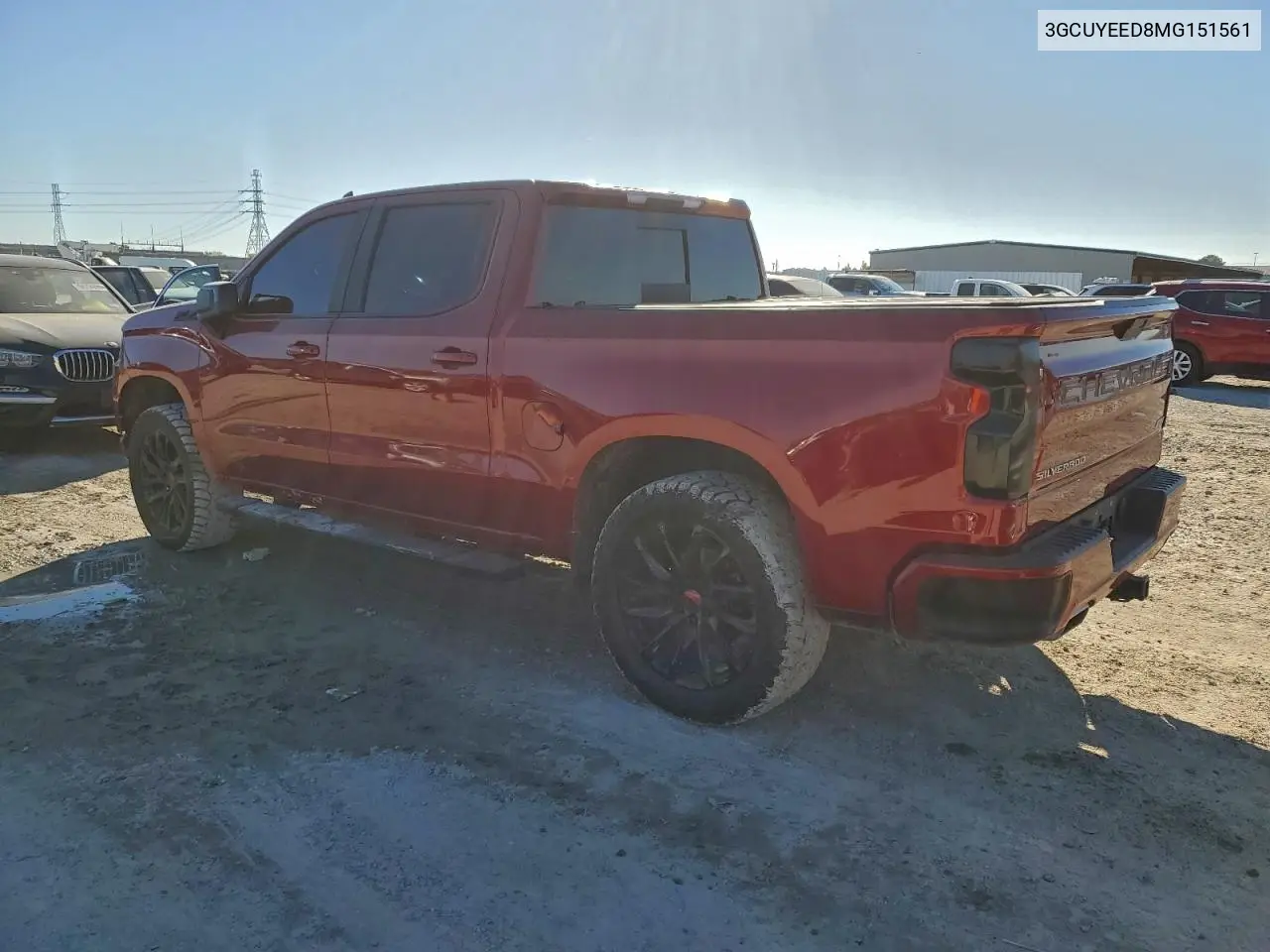 3GCUYEED8MG151561 2021 Chevrolet Silverado K1500 Rst