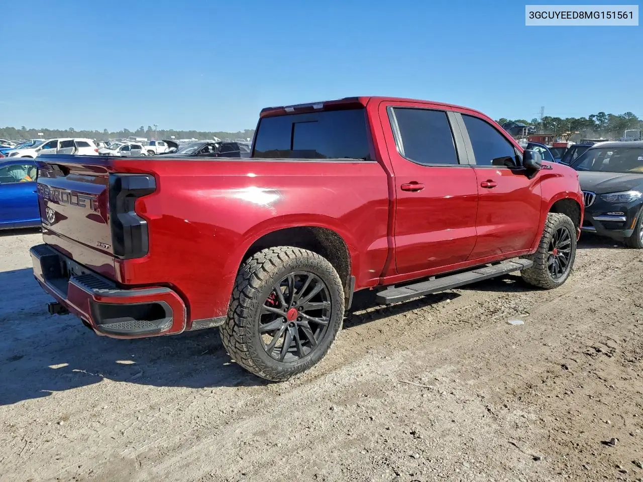 3GCUYEED8MG151561 2021 Chevrolet Silverado K1500 Rst