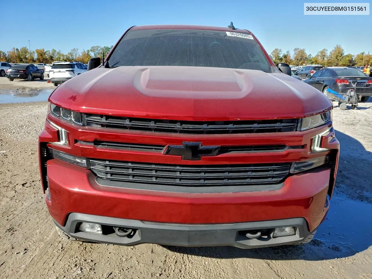 3GCUYEED8MG151561 2021 Chevrolet Silverado K1500 Rst
