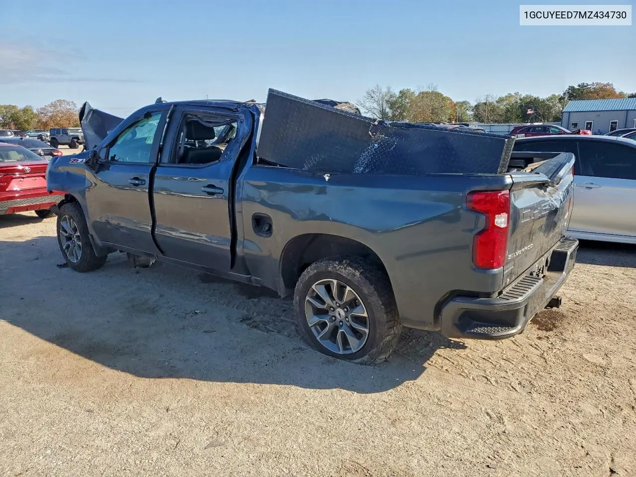 1GCUYEED7MZ434730 2021 Chevrolet Silverado K1500 Rst