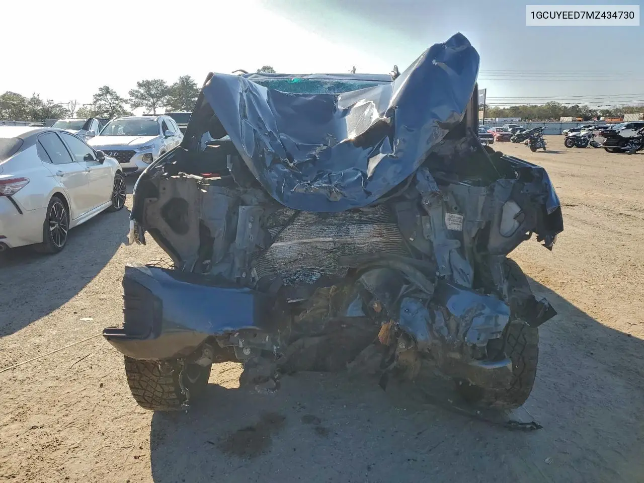 1GCUYEED7MZ434730 2021 Chevrolet Silverado K1500 Rst