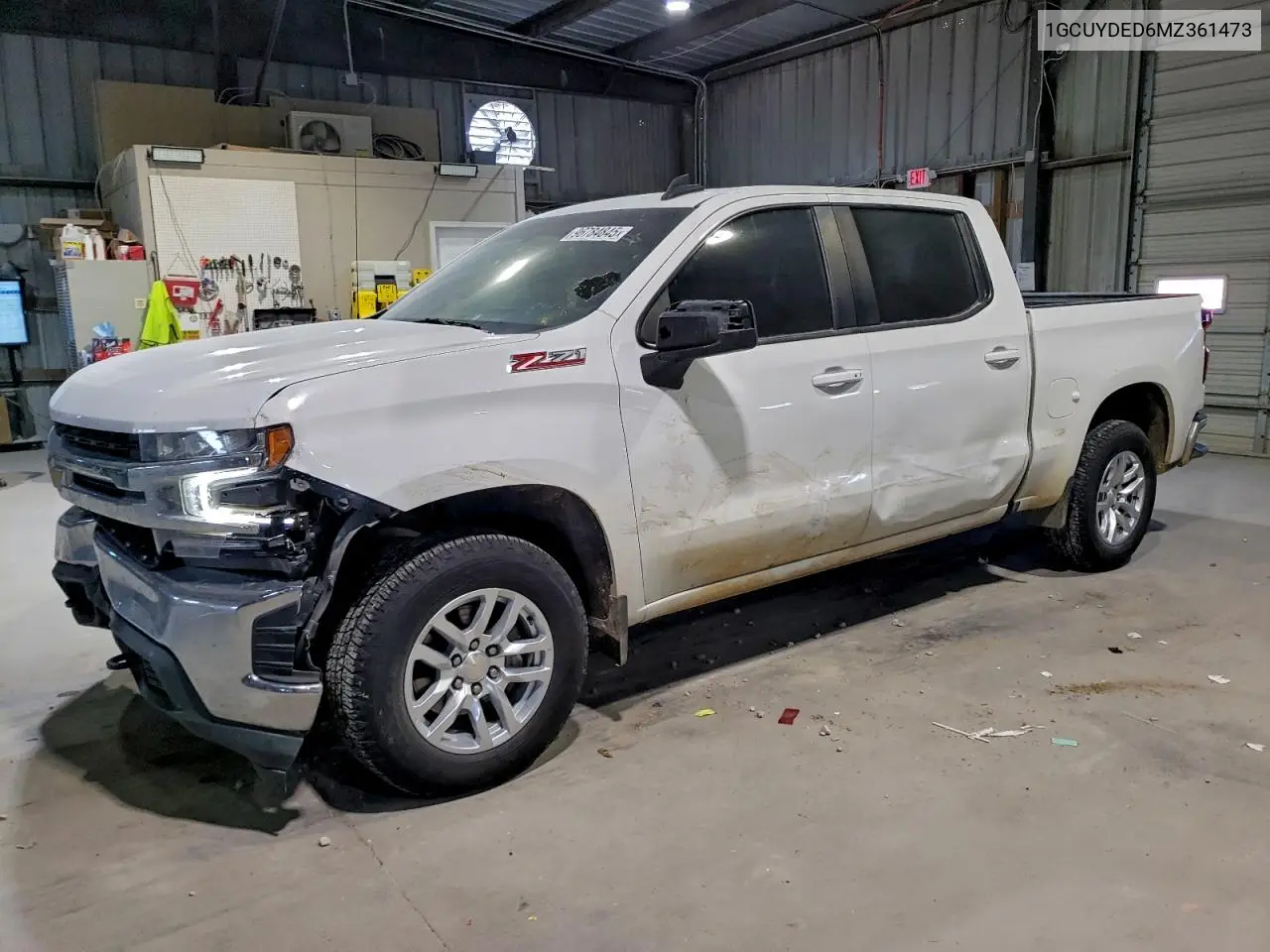 1GCUYDED6MZ361473 2021 Chevrolet Silverado K1500 Lt