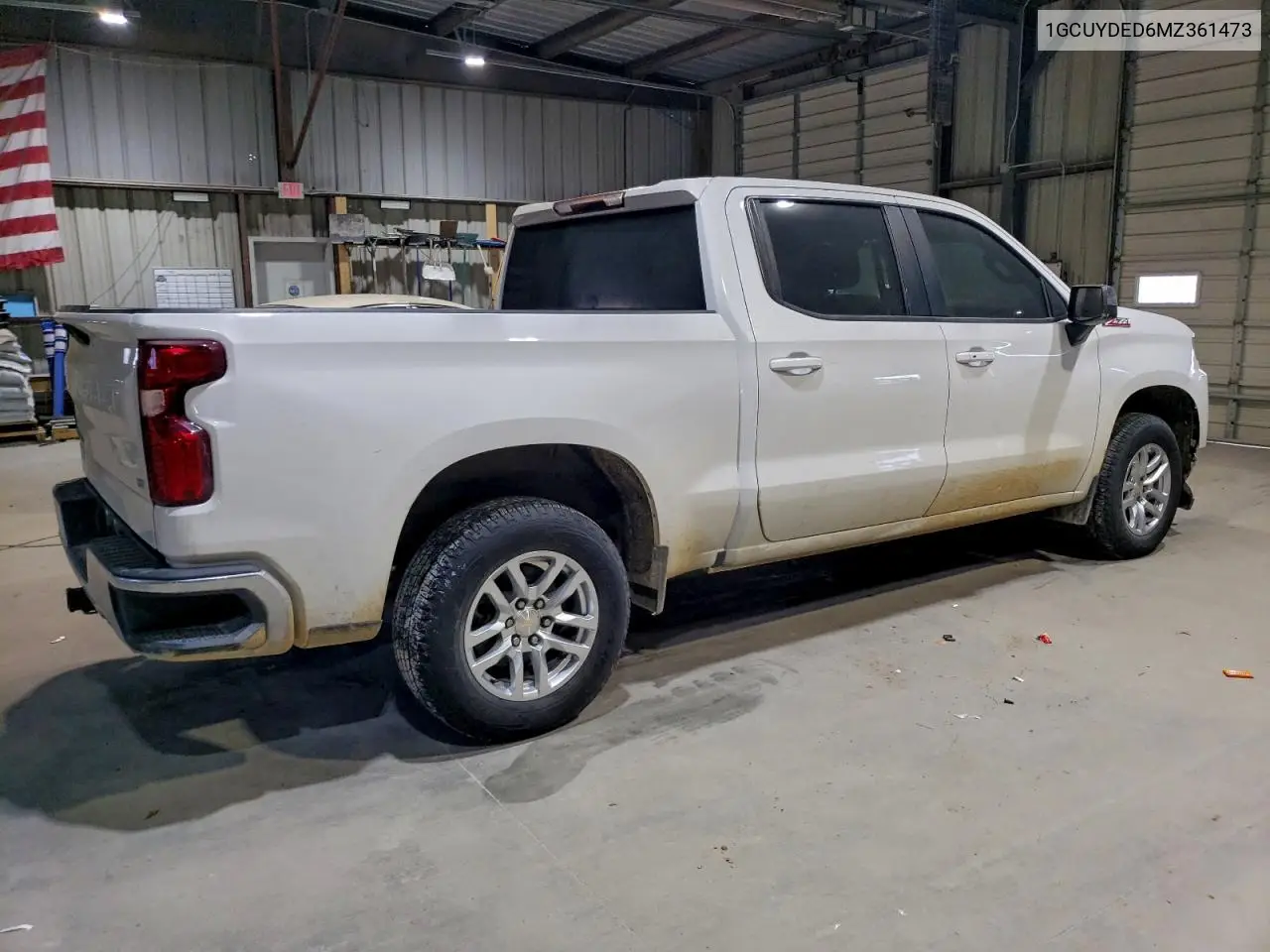 1GCUYDED6MZ361473 2021 Chevrolet Silverado K1500 Lt