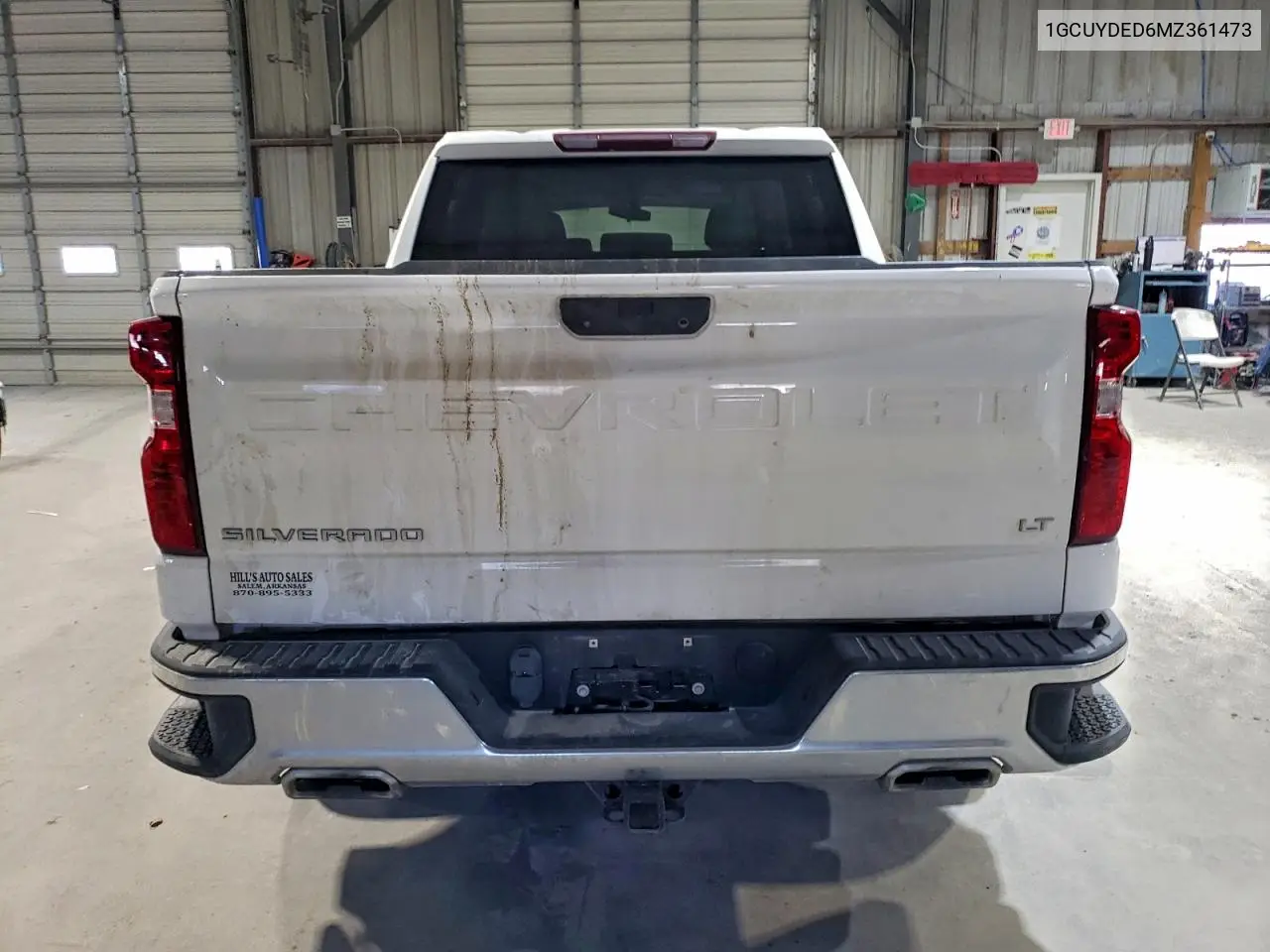 1GCUYDED6MZ361473 2021 Chevrolet Silverado K1500 Lt
