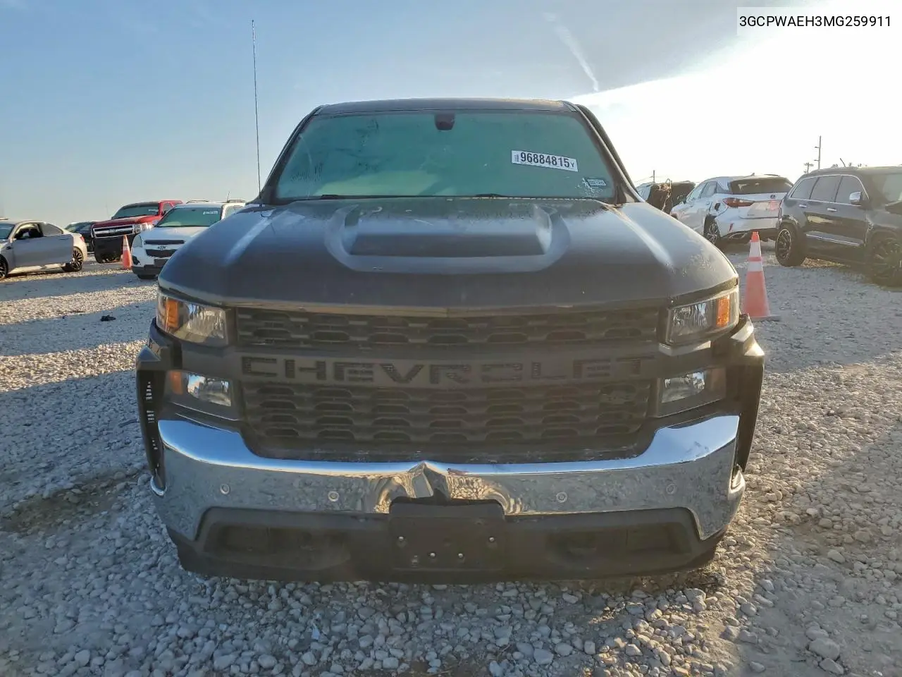 3GCPWAEH3MG259911 2021 Chevrolet Silverado C1500