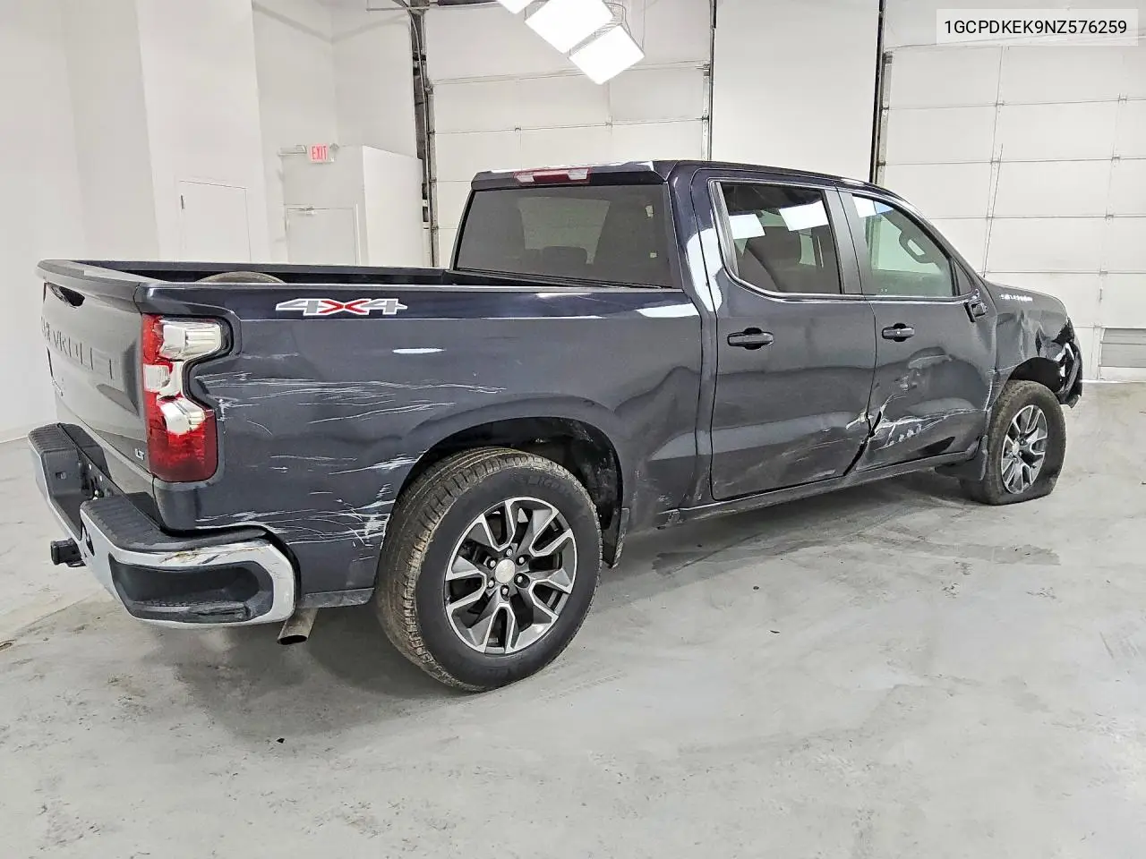 1GCPDKEK9NZ576259 2022 Chevrolet Silverado K1500 Lt-L