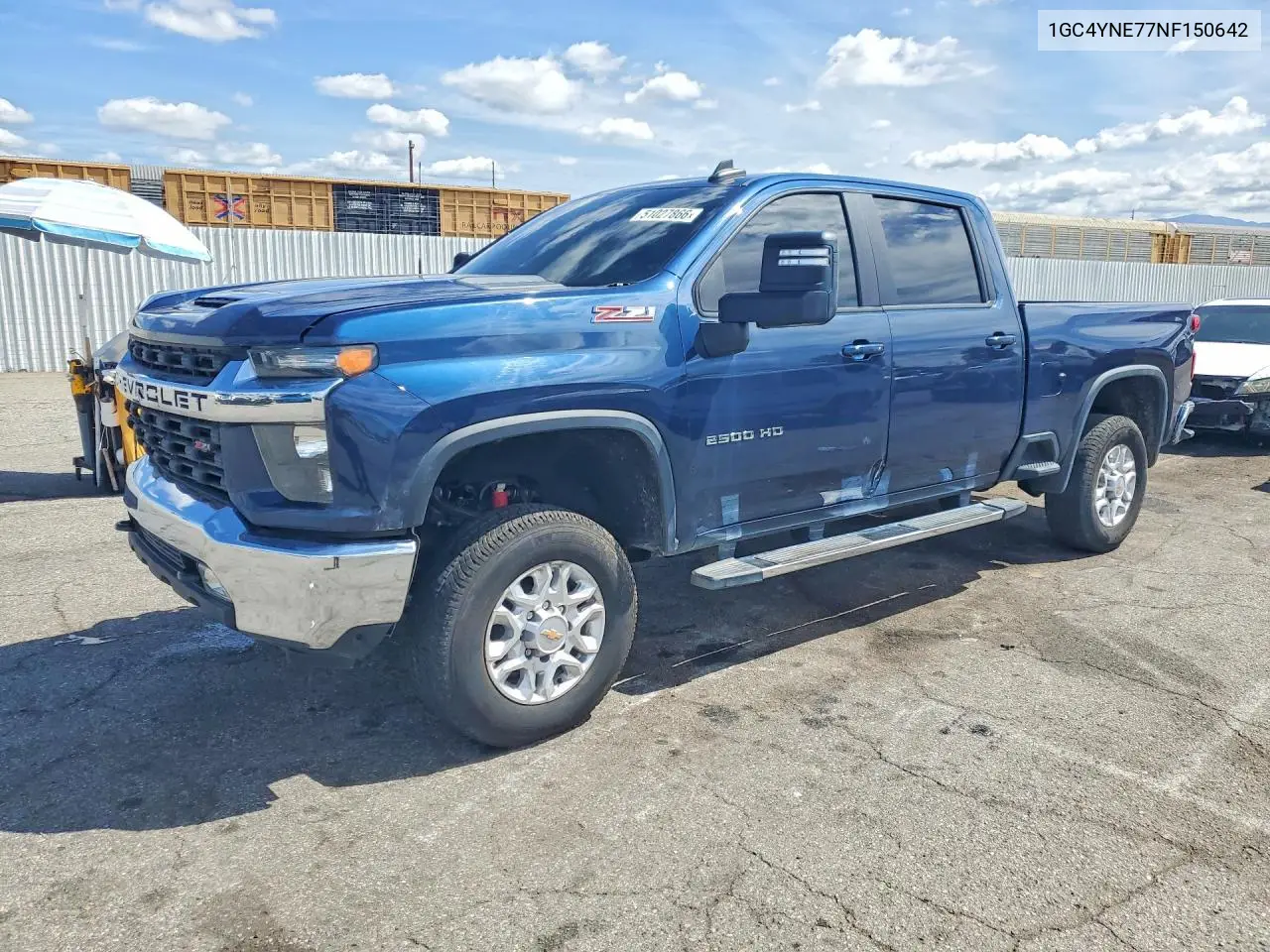 1GC4YNE77NF150642 2022 Chevrolet Silverado K2500 Heavy Duty Lt