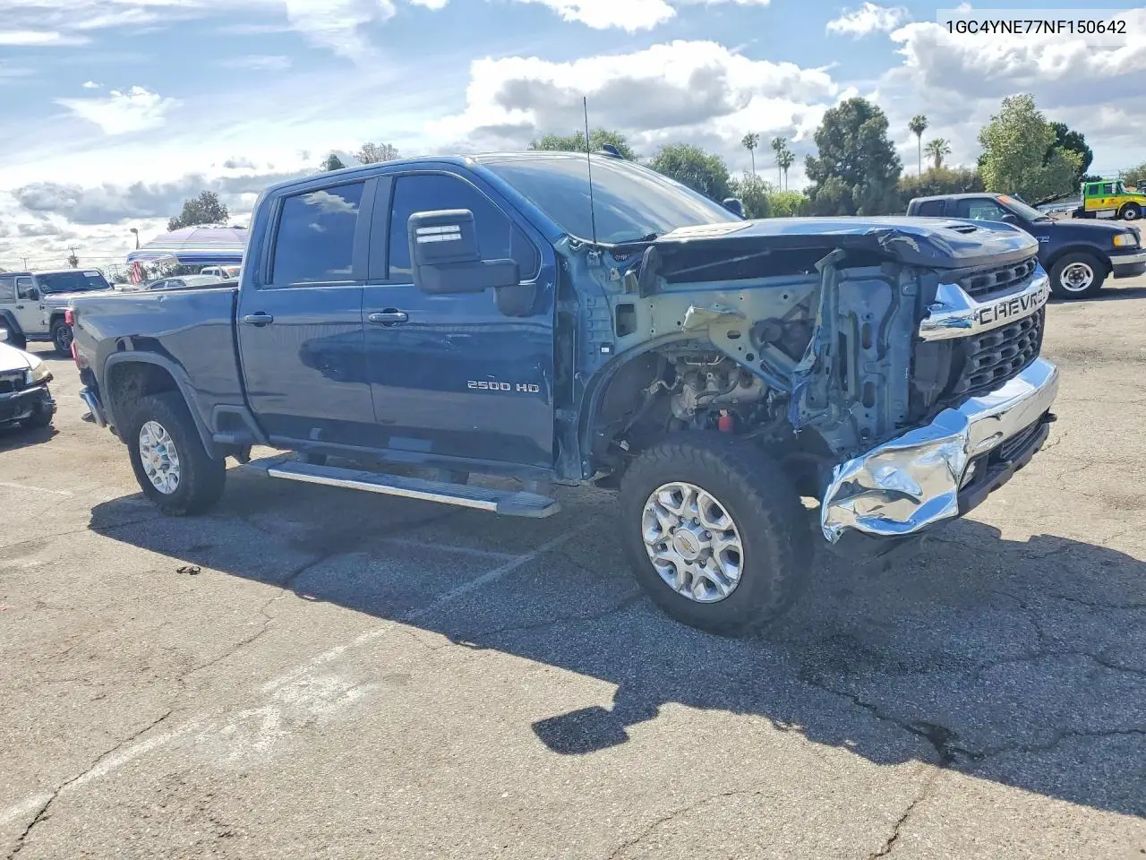 1GC4YNE77NF150642 2022 Chevrolet Silverado K2500 Heavy Duty Lt