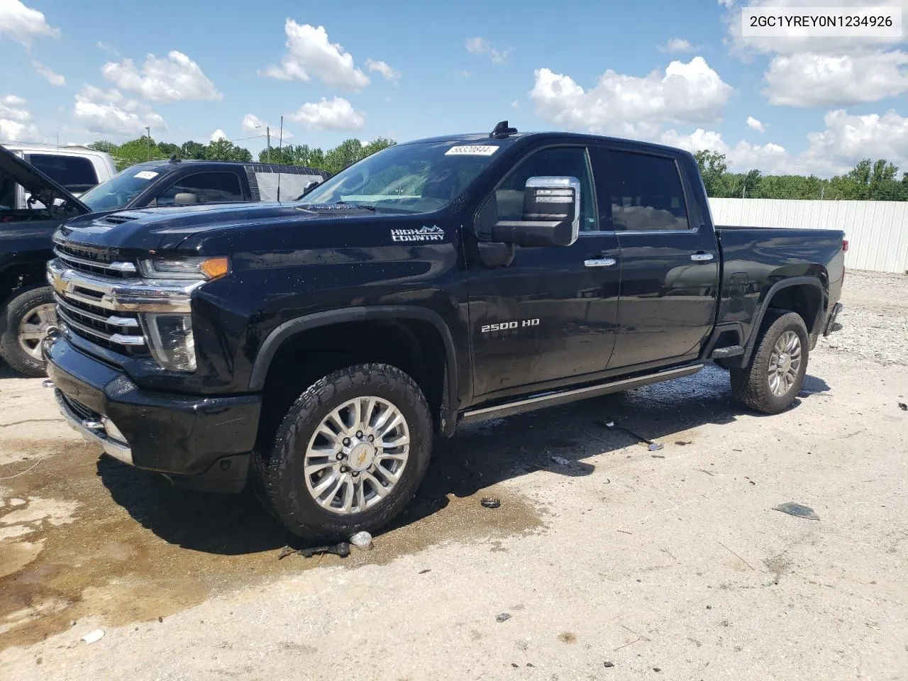 2022 Chevrolet Silverado K2500 High Country VIN: 2GC1YREY0N1234926 Lot: 56320844