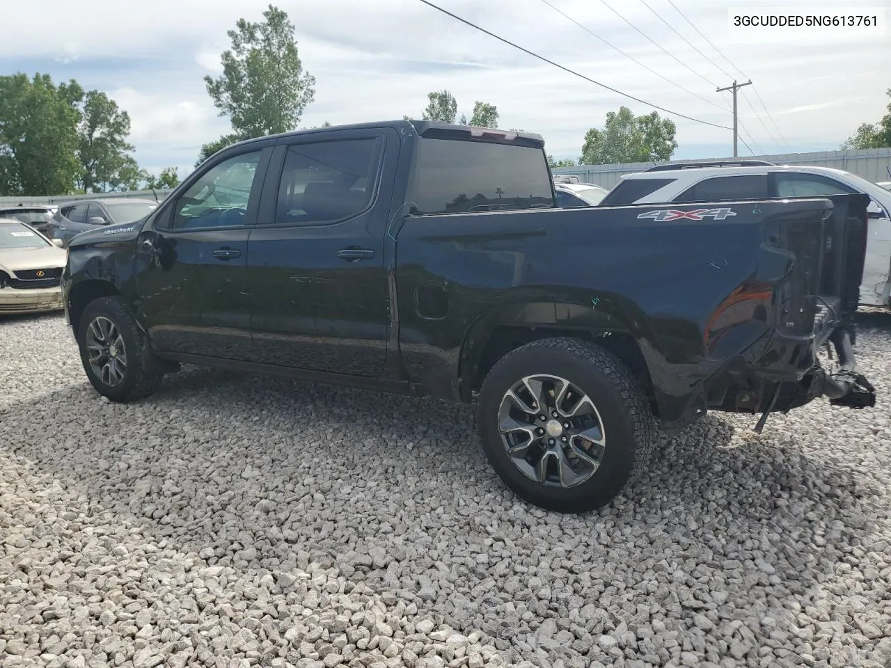 2022 Chevrolet Silverado K1500 Lt VIN: 3GCUDDED5NG613761 Lot: 58437764