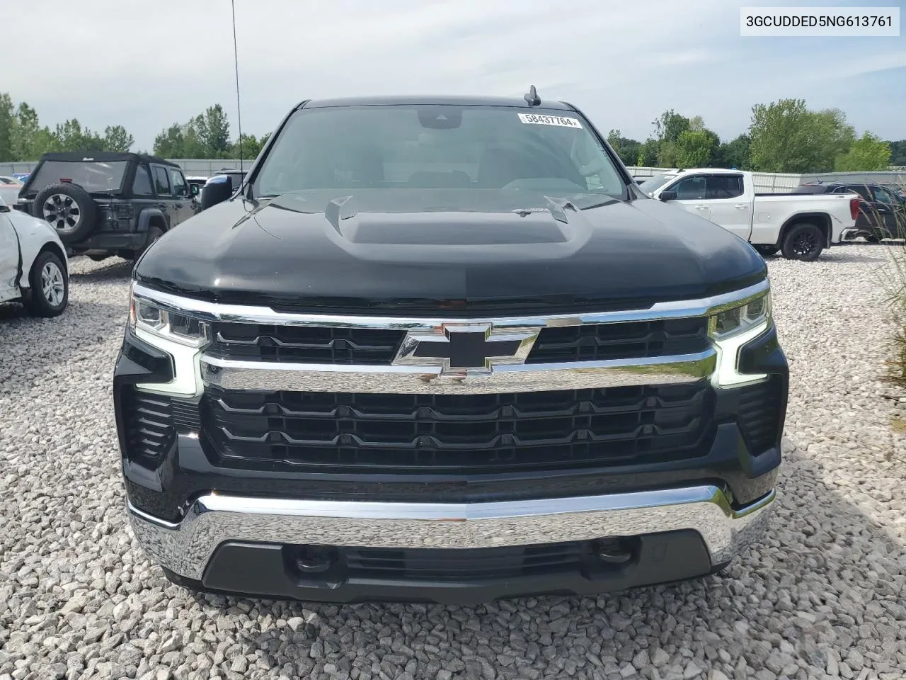 2022 Chevrolet Silverado K1500 Lt VIN: 3GCUDDED5NG613761 Lot: 58437764