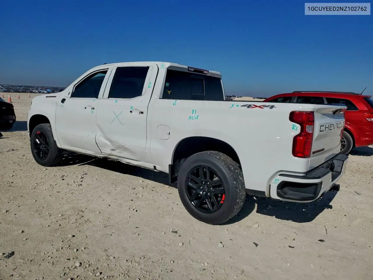 1GCUYEED2NZ102762 2022 Chevrolet Silverado Ltd K1500 Rst