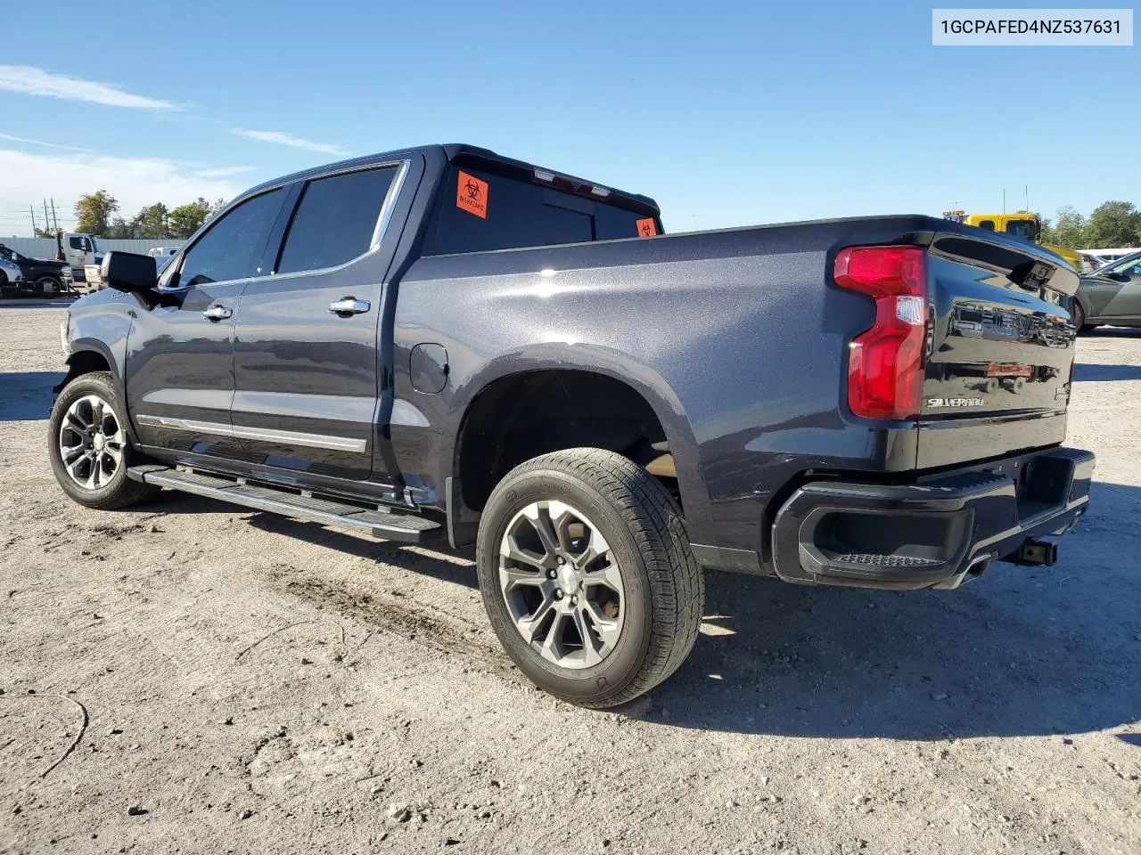 2022 Chevrolet Silverado C1500 High Country VIN: 1GCPAFED4NZ537631 Lot: 76462363