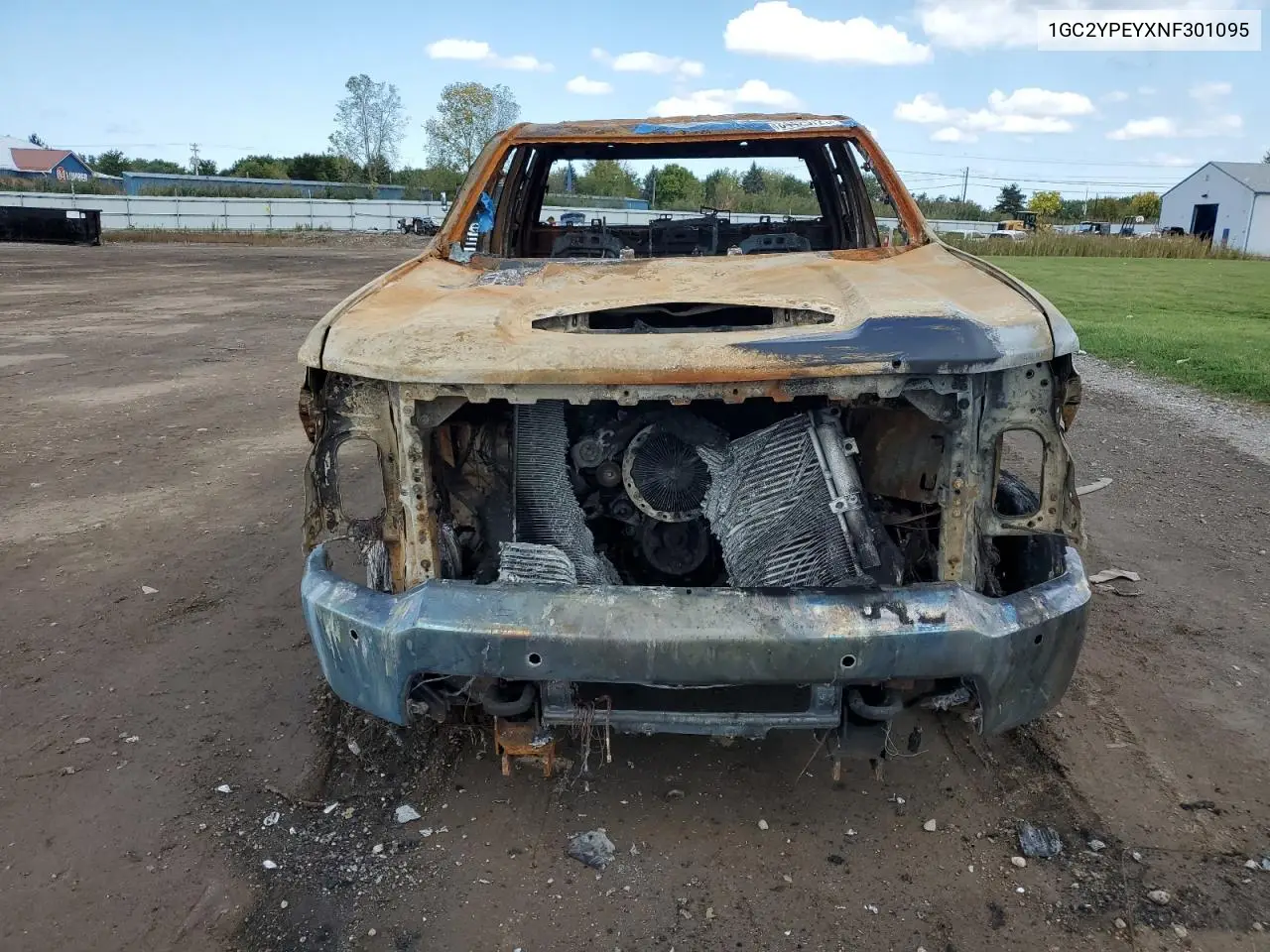 1GC2YPEYXNF301095 2022 Chevrolet Silverado K2500 Heavy Duty Ltz