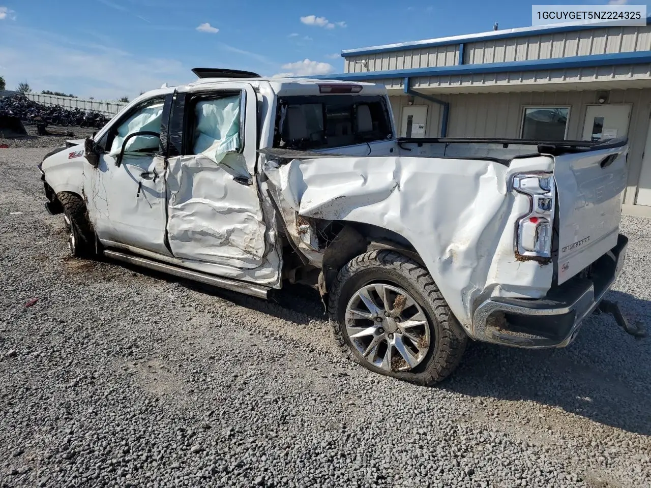 1GCUYGET5NZ224325 2022 Chevrolet Silverado Ltd K1500 Ltz