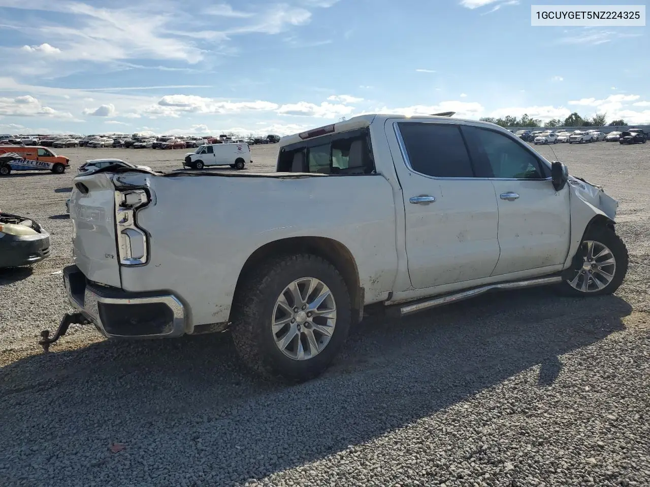 1GCUYGET5NZ224325 2022 Chevrolet Silverado Ltd K1500 Ltz