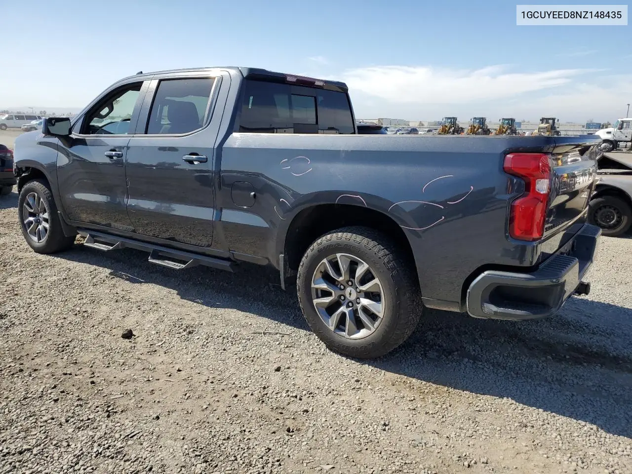 1GCUYEED8NZ148435 2022 Chevrolet Silverado Ltd K1500 Rst