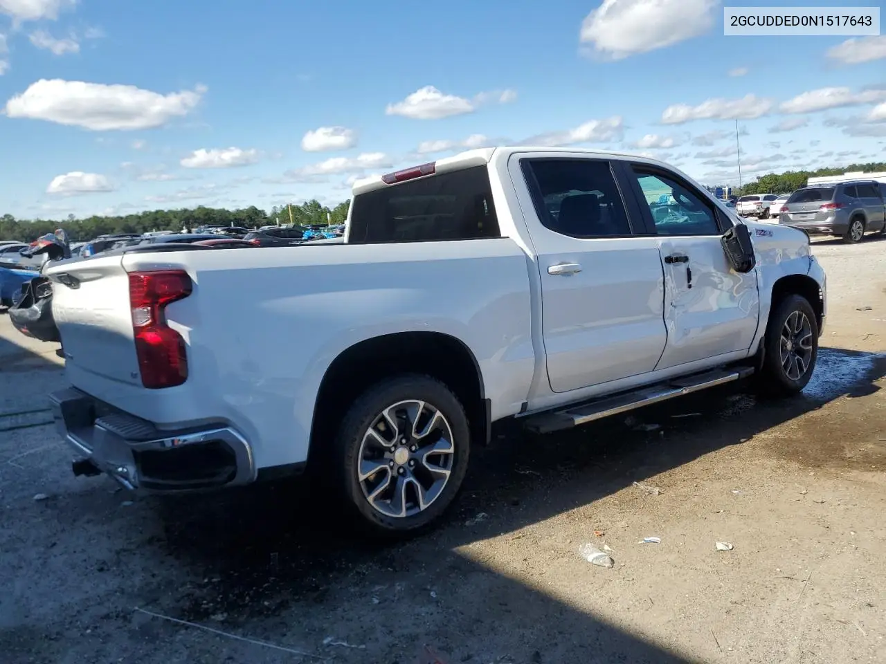 2GCUDDED0N1517643 2022 Chevrolet Silverado K1500 Lt