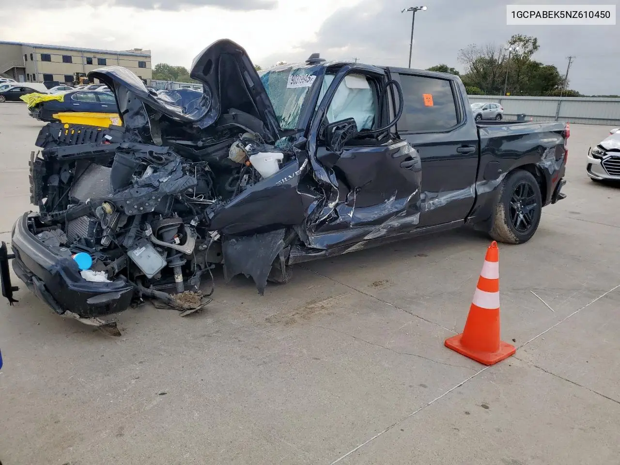 1GCPABEK5NZ610450 2022 Chevrolet Silverado C1500 Custom