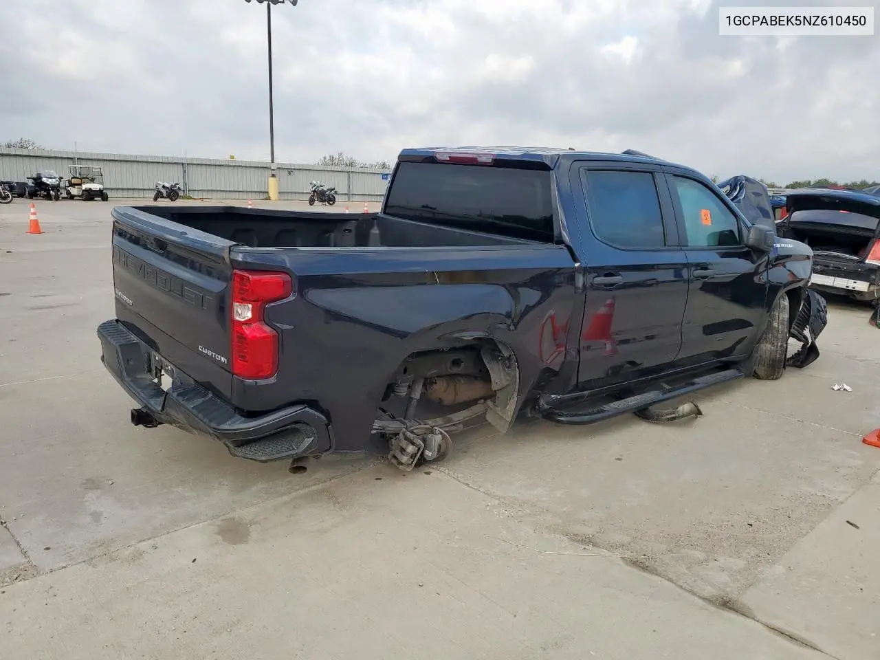 1GCPABEK5NZ610450 2022 Chevrolet Silverado C1500 Custom