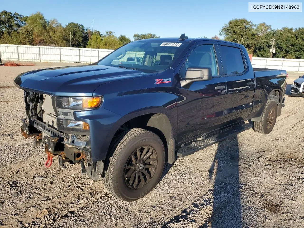 1GCPYCEK9NZ148962 2022 Chevrolet Silverado Ltd K1500 Trail Boss Custom