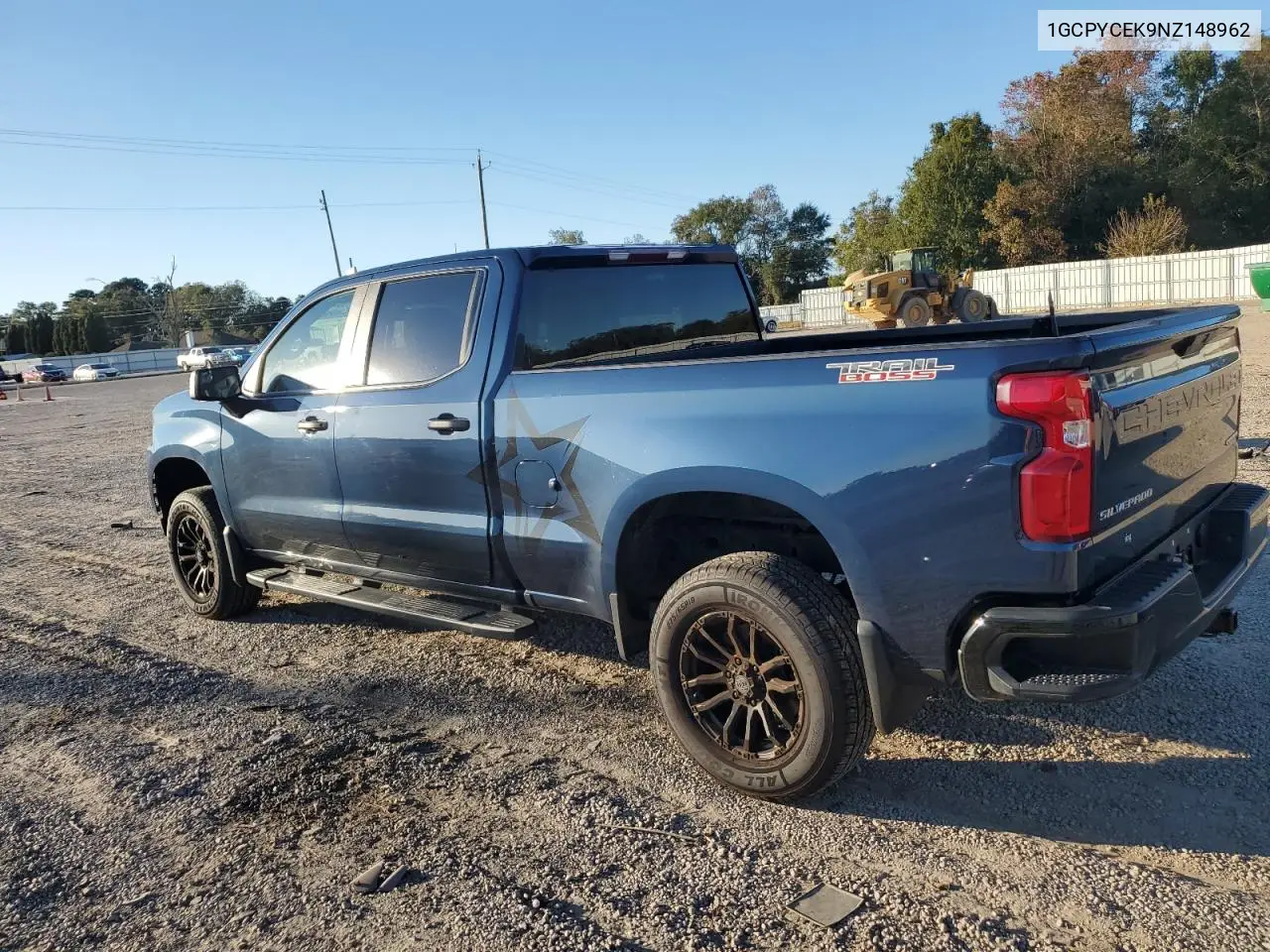 1GCPYCEK9NZ148962 2022 Chevrolet Silverado Ltd K1500 Trail Boss Custom
