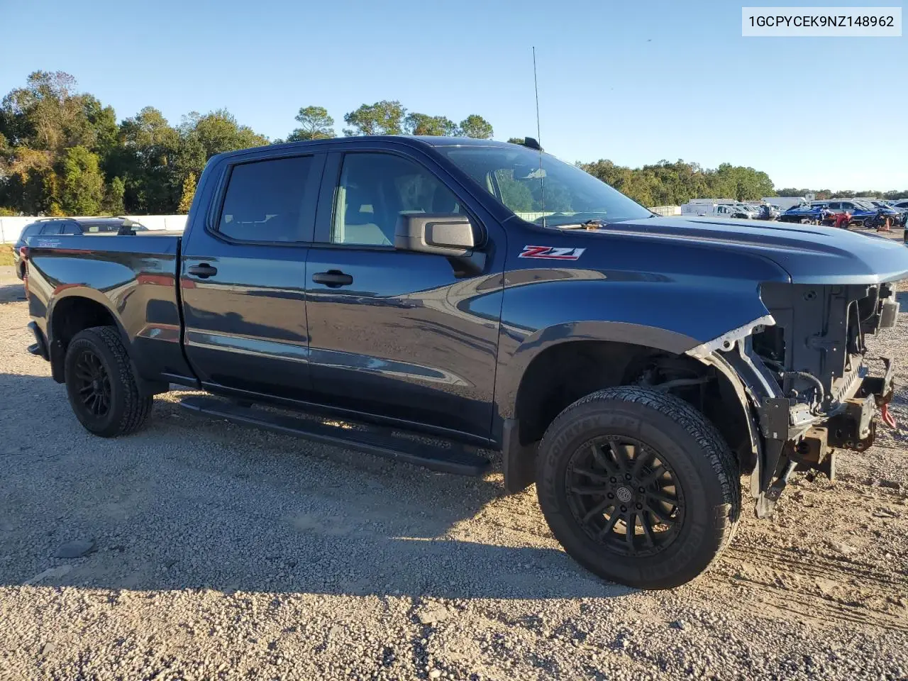 1GCPYCEK9NZ148962 2022 Chevrolet Silverado Ltd K1500 Trail Boss Custom