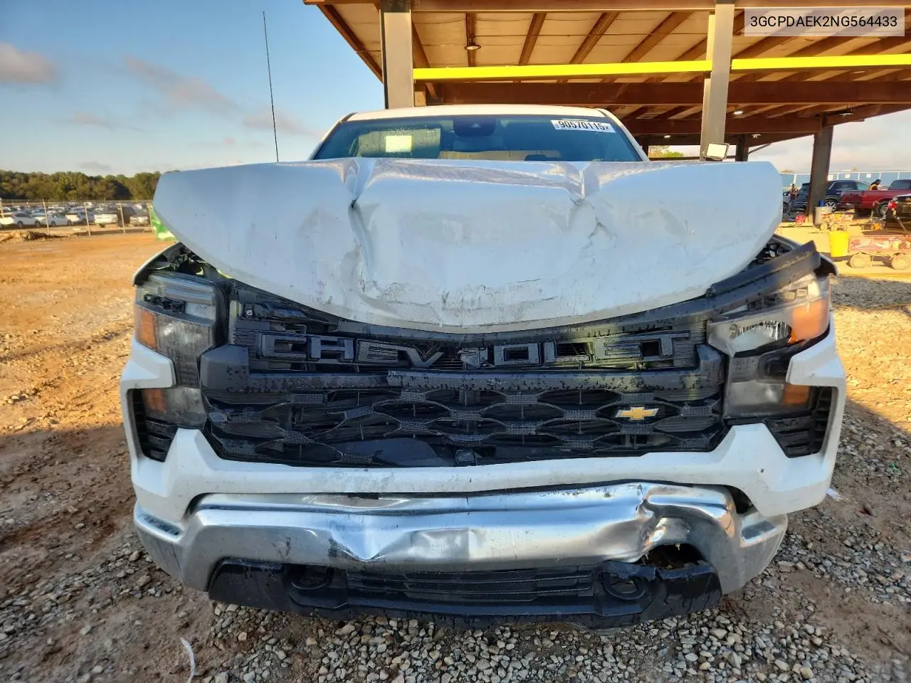 3GCPDAEK2NG564433 2022 Chevrolet Silverado K1500