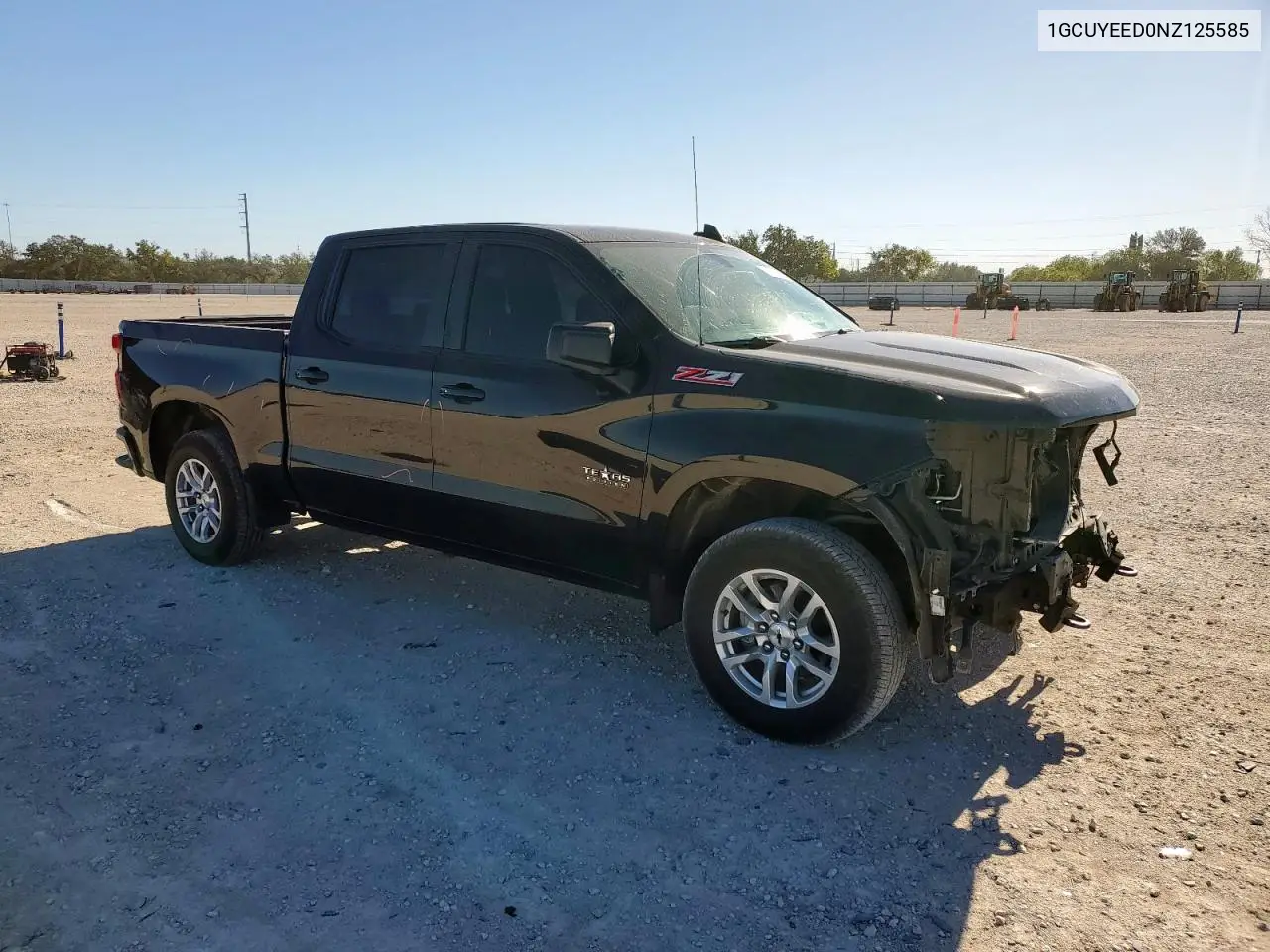 1GCUYEED0NZ125585 2022 Chevrolet Silverado Ltd K1500 Rst