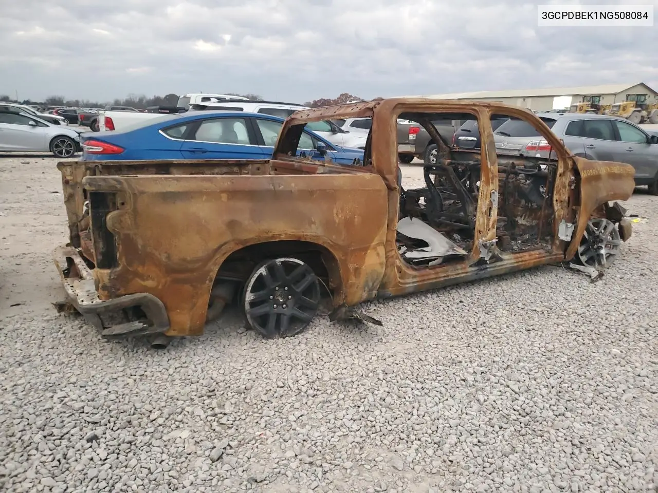 3GCPDBEK1NG508084 2022 Chevrolet Silverado K1500 Custom