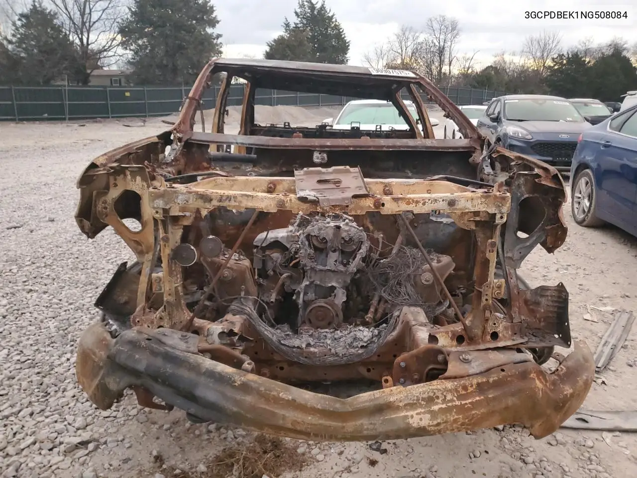 3GCPDBEK1NG508084 2022 Chevrolet Silverado K1500 Custom