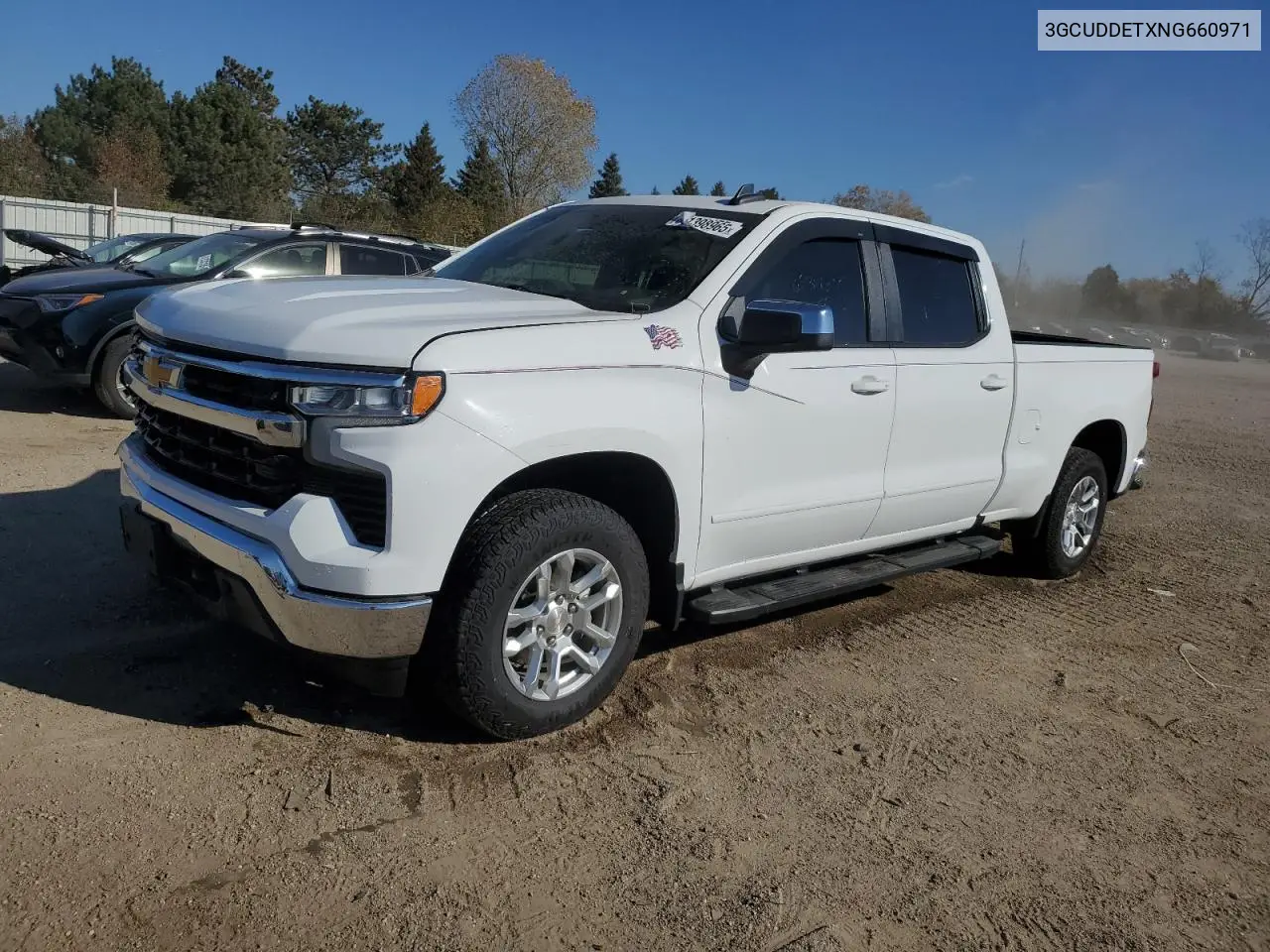 3GCUDDETXNG660971 2022 Chevrolet Silverado K1500 Lt