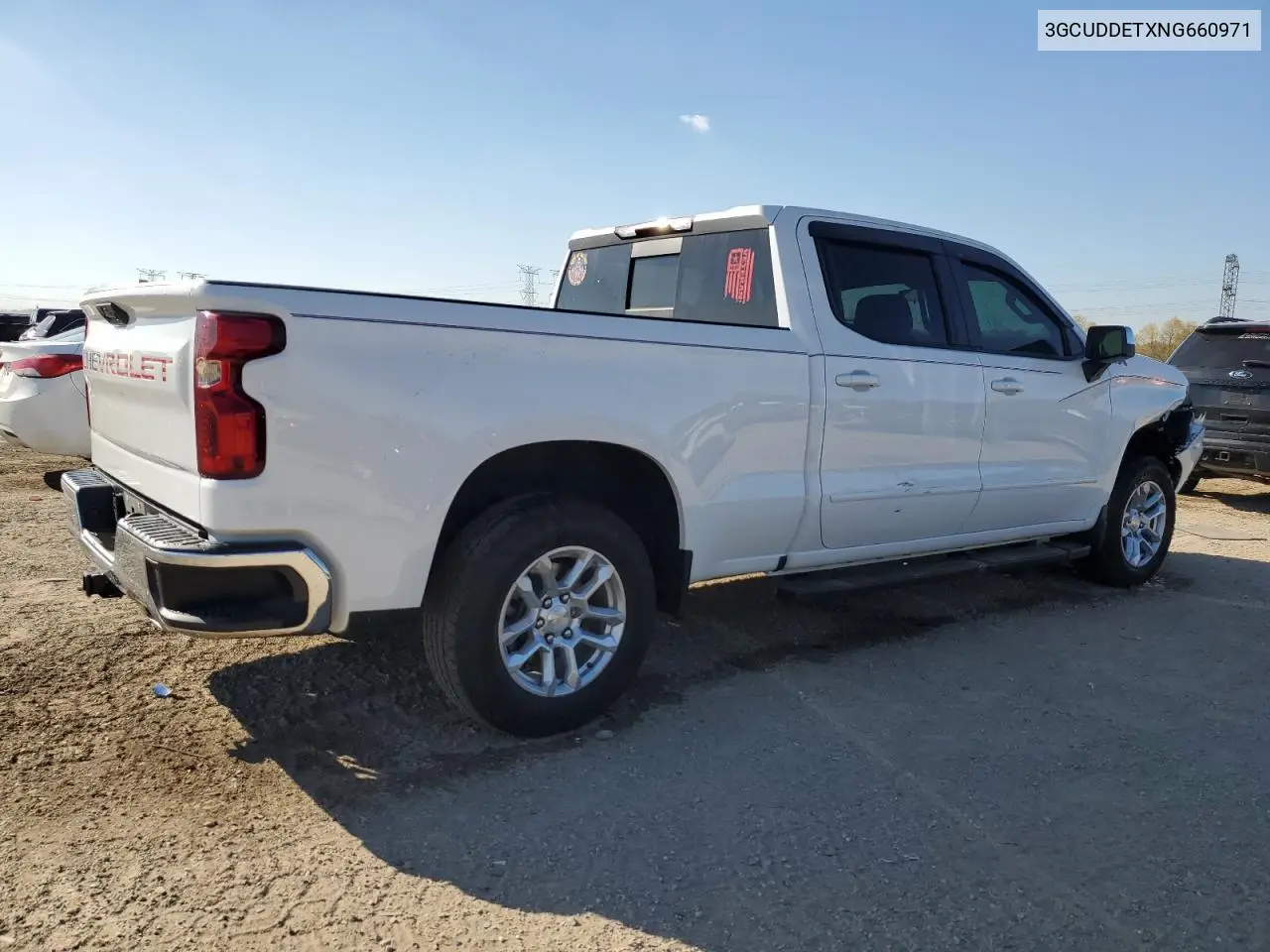 3GCUDDETXNG660971 2022 Chevrolet Silverado K1500 Lt
