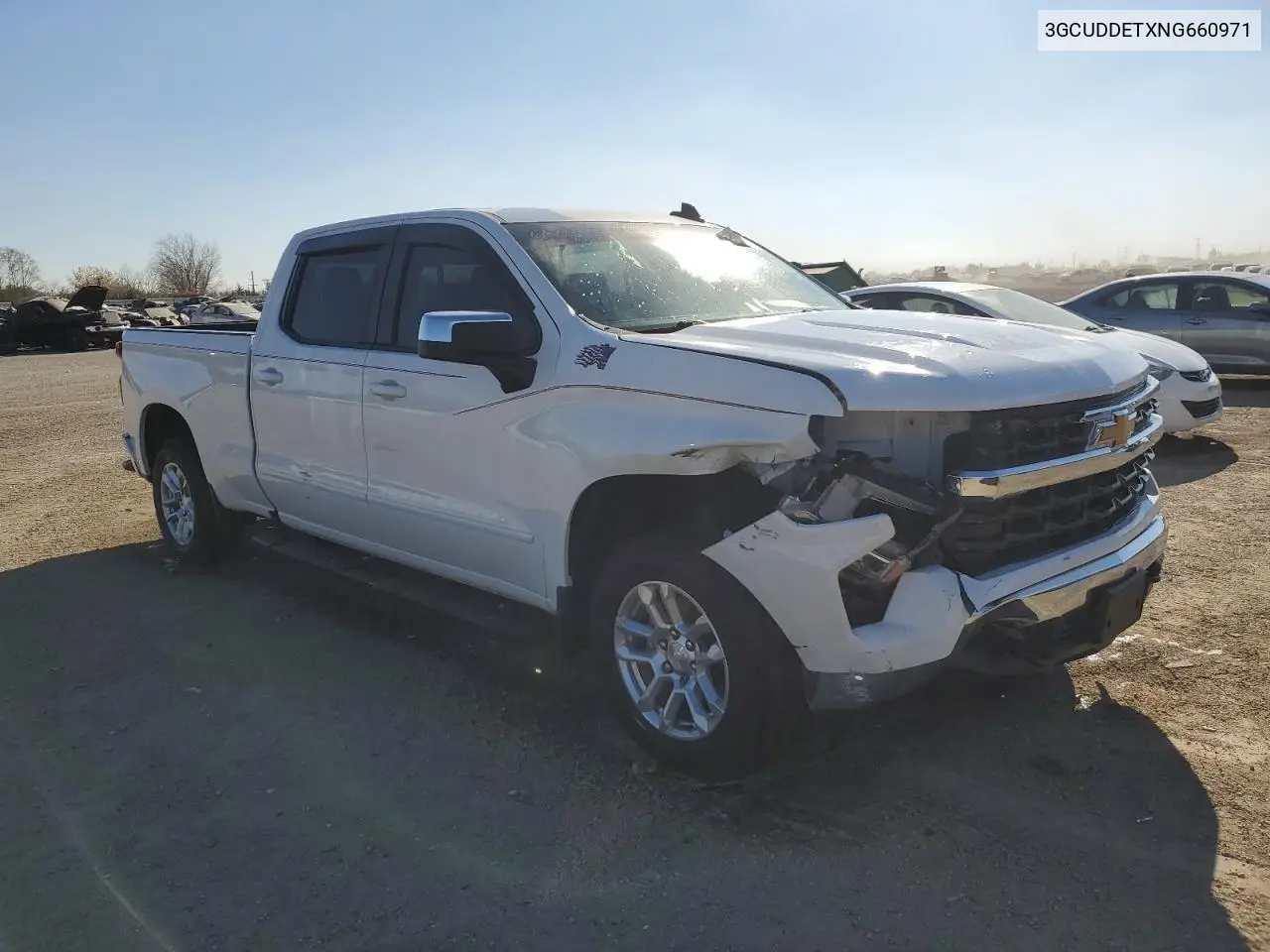 3GCUDDETXNG660971 2022 Chevrolet Silverado K1500 Lt