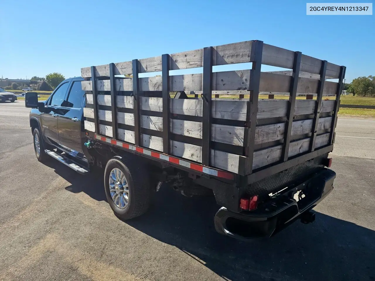 2GC4YREY4N1213347 2022 Chevrolet Silverado K2500 High Country