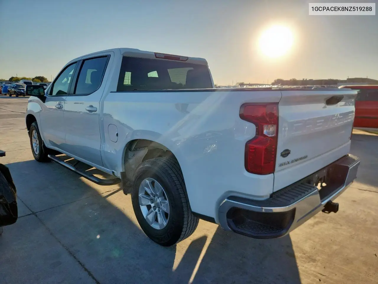 1GCPACEK8NZ519288 2022 Chevrolet Silverado C1500 Lt
