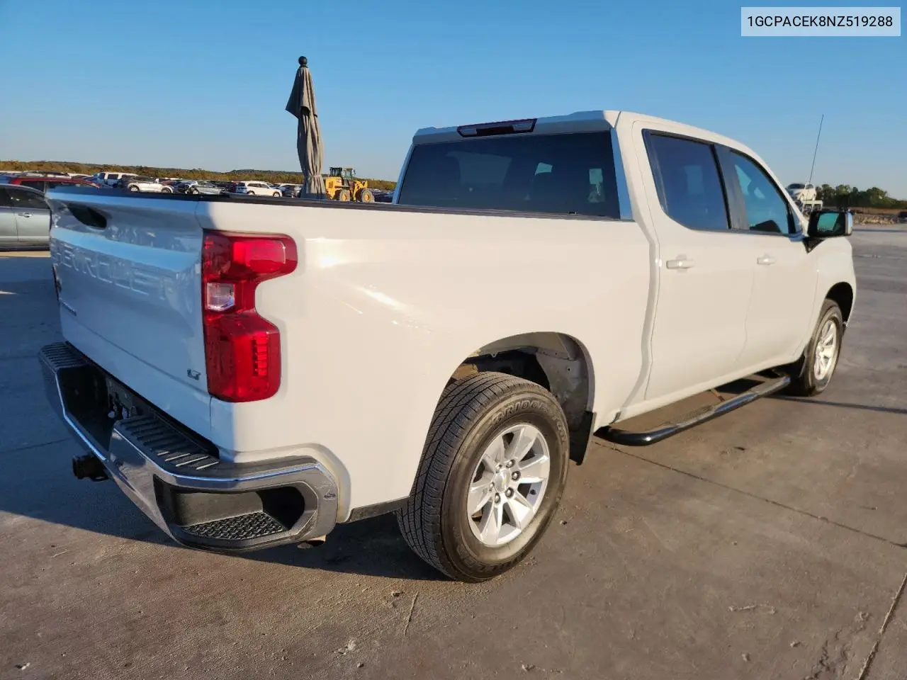 1GCPACEK8NZ519288 2022 Chevrolet Silverado C1500 Lt