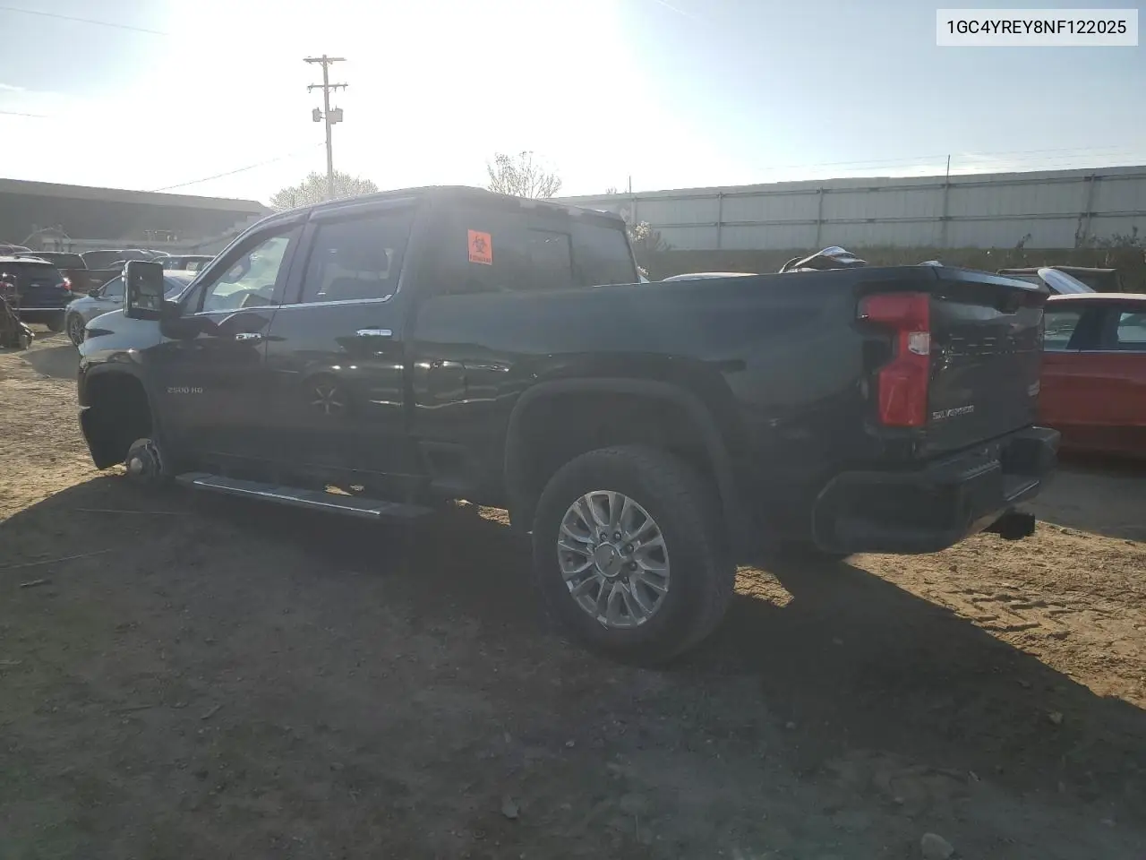 1GC4YREY8NF122025 2022 Chevrolet Silverado K2500 High Country