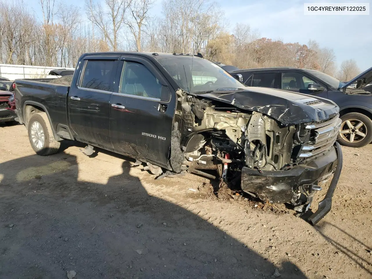 1GC4YREY8NF122025 2022 Chevrolet Silverado K2500 High Country