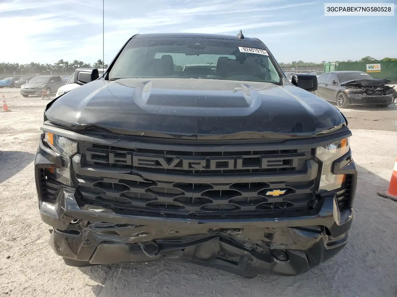 3GCPABEK7NG580528 2022 Chevrolet Silverado C1500 Custom