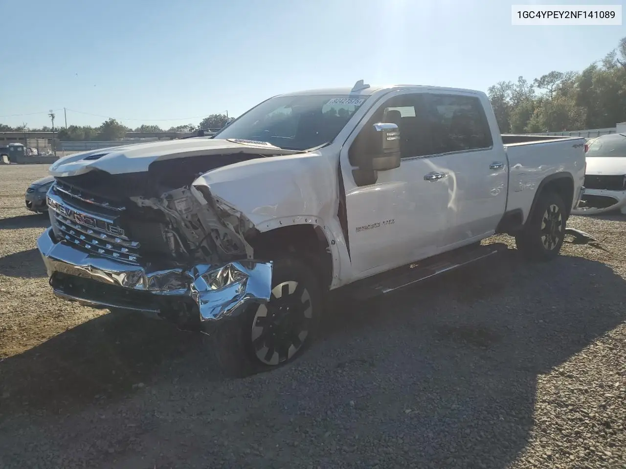 1GC4YPEY2NF141089 2022 Chevrolet Silverado K2500 Heavy Duty Ltz