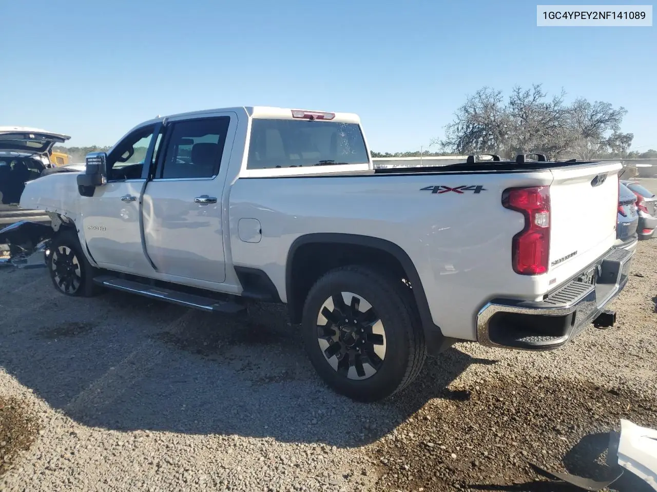 1GC4YPEY2NF141089 2022 Chevrolet Silverado K2500 Heavy Duty Ltz