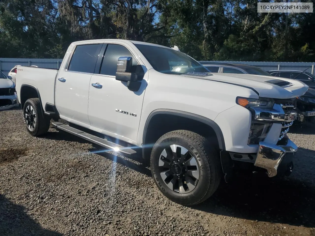 1GC4YPEY2NF141089 2022 Chevrolet Silverado K2500 Heavy Duty Ltz