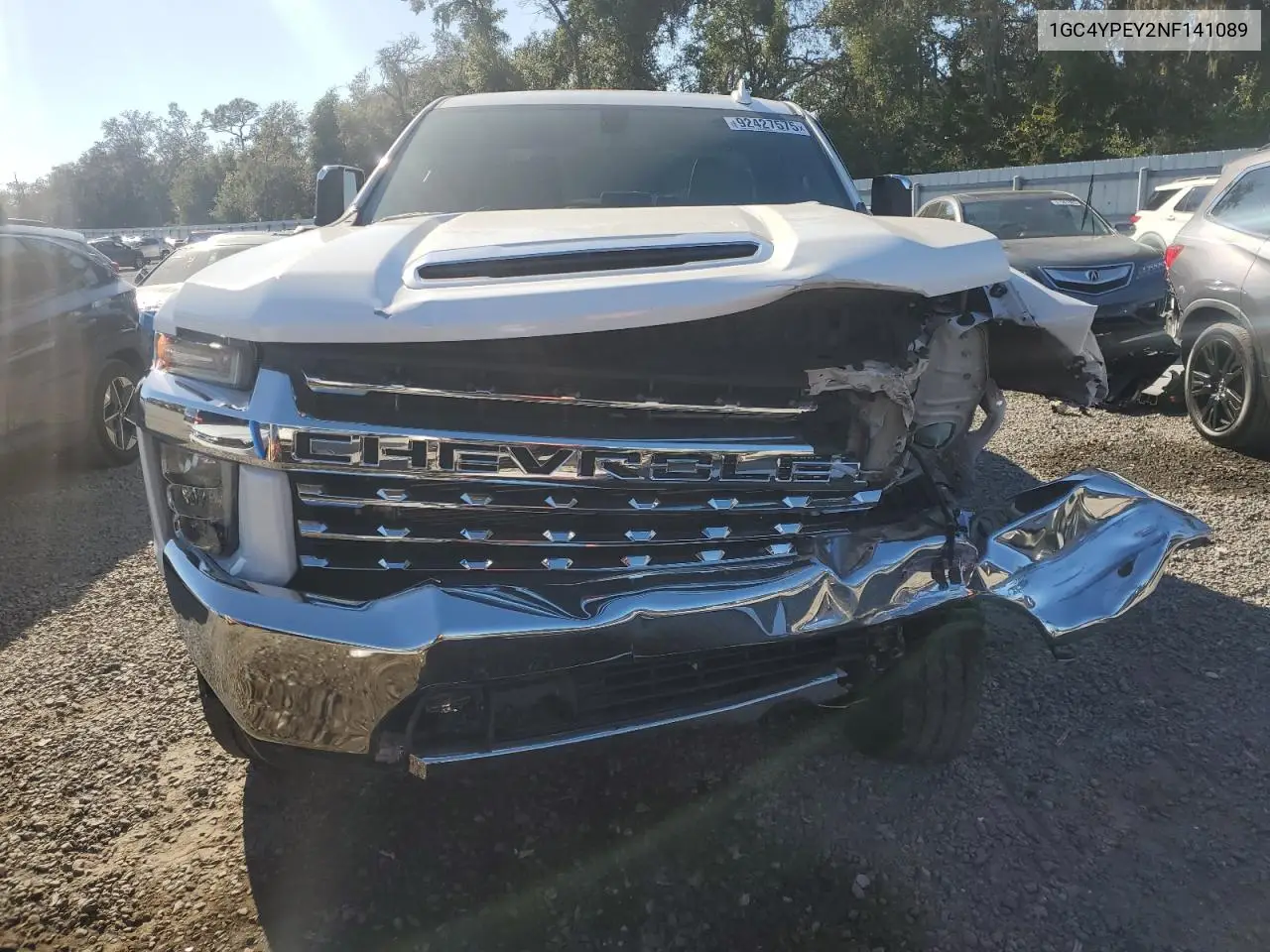 1GC4YPEY2NF141089 2022 Chevrolet Silverado K2500 Heavy Duty Ltz