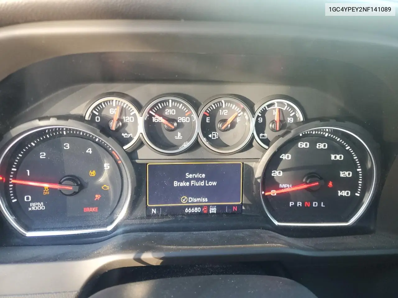 1GC4YPEY2NF141089 2022 Chevrolet Silverado K2500 Heavy Duty Ltz
